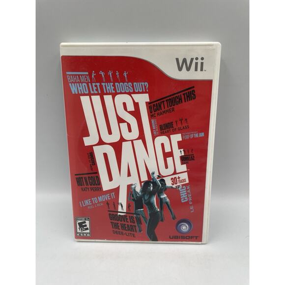 Just Dance (Nintendo Wii, 2009) Wii CIB Complete With Manual, Tested & Works - Picture 1 of 5
